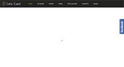 Desktop Screenshot of lunaeventi.it